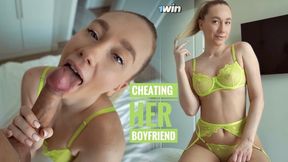 Throatfucked by Roommate, PAWG Lil Elle Gets Down with College Homies, Ditches Boyfriend for Hot Threeway Frenzy