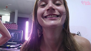 Having some fun with Gabbie Luna while exchaging husbands