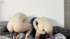 CLOWNS RIDE HUGE DILDOS