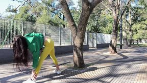 Park workout leads to hot sex with a big dick&#x1F346;