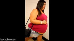Belly Filling Publicly
