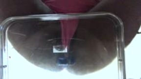 Tiny Blue Car Dominated by Giantess Huge Ass 1080 smaller