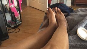 Zena having fun with Herself!