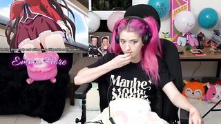 Adorable Eighteen Reacts to Anime Porn - Emma Fiore
