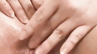 Tight chinese Twat Takes four Fingering