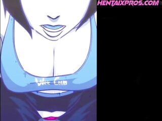 2D Toon - Workout Creampie and Moist Vagina (Uncensored)