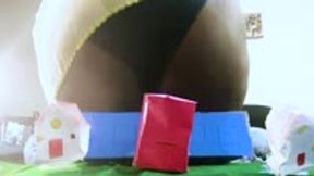 Giantess Finds Teeny City in her Home 4k