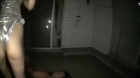 Raven-haired J-queue virgin triumphs over sock fetish goddess