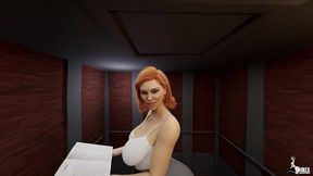 mrs. keagan: smashing my teacher in the elevator pov