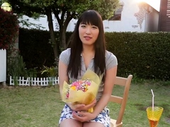Japanese teen ai aito jerks off a cock