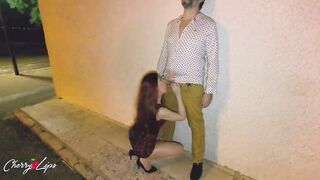 Caught fucking inside outside with a stranger.