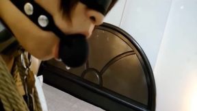 Qian&#039;s Toy-Driven BDSMαί ogasm With Gag &amp; Wrap)