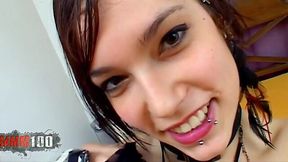 Silvia Rubi auditions for a dirty flick