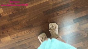 First time doing this pink thing with my feet