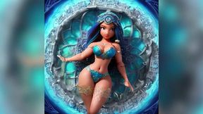 thick curvy etherial princesses showing their sexy bodies for the backalley