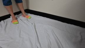 Venus socked trampling and facestanding (1080)