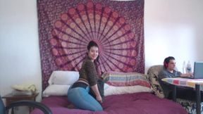 Horny big butt stepsis seduces and fucks stepbro