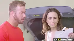 Is Fucking On Top With Chad Adams, Ashley Adams And Chad White