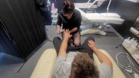 I Go for Manicure, I Get Blowjob, Working Girl Was so Nasty, Cum in Mouth, She Spit It on My Dick