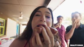 MILFs Hot Dog Eating Contest