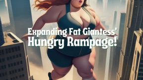 Expanding Fat Giantess' Hungry Rampage! (AUDIO) - WMV