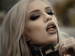 Incredibly hot goth babe Alex Grey loves hard sex!