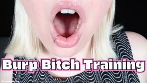 Burp Bitch Training - HD - The Goddess Clue, Breathe In My Belches And Hold Them In, Burp Slave Training, Breath Play, Humiliation, Scent Fetish