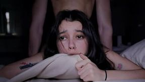 Hard anal&#x1F44C;&#x1F44C; riding with loud cumshots filling teenage rear&#x1F351;