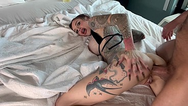 DIRTY RUSSIAN WHORE. Ballsdeep Anal. ATM. Creampie.