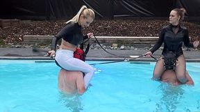 Shoulder Ride Practice in the pool - Part Two - 1 - MP4 (HD)