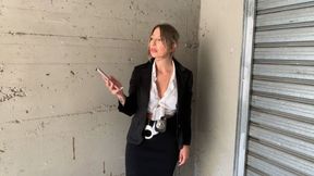 Detective Naomi finds and arrests criminal Gaia
