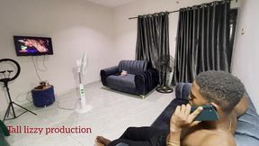 i told my house help to lay my bed when my wife was out for vacation, then i followed her to the room to fuck her big waist