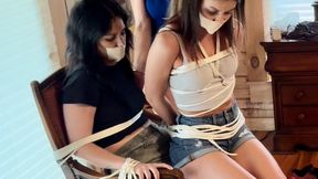 Bondage Care episode four Slaves HD-Laney Devyn and Juliana Marie collared in hot tub