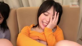 Wild Japanese Threesome, bodies glistening with juice, creampies and golden showers galore!