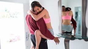 Stunning Asian teen Mila Jade is enjoying intensive pound