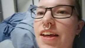 wanna see me fit this big steel ball in my cunt