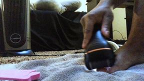 Goddess Scrapping Polish off Nails 4k smaller