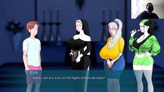 SexNote Cap 28 - Group Sex With A Nun, A Older And My Friend