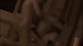 Sucked and fucked by these two bros on an ancient laptop cam