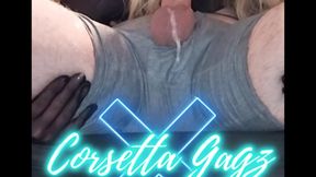 Corsetta Gagz Bondage face fucking