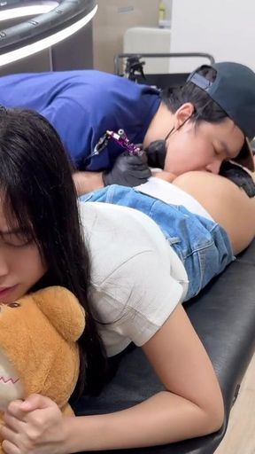 Unforgettable moment from &quot;Tattoo for cute petite asian girl&quot;