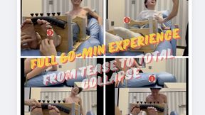 FULL 60-Minute Chinese Ticklish Boy Torment – Taotao’s First Session to Breakdown (Barefoot & Tools)