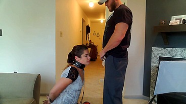 Loan Shark Predicament - Cuckold BF has to watch