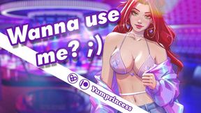 Sex Crazy Whore Role Play Hot Sex Scene Begging Strangers in Public Washroom Hentai