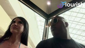 Passion Ignites: Sandy Sweet Engages in Rough Sex with MrFlourish in an Elevator