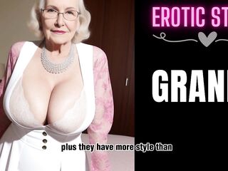 [GRANNY Story] 1st Sex with the Sexy GILF Part 1