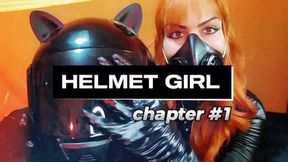 Helmet Girl Chapter 1: Kinky Helmet Fetish with Latex and Leather