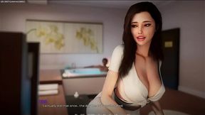 Thick-Assed Step Mom Gives Tenant a Steamy Massage - Desirium 3D MILF Hardcore