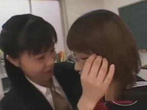 Nerdy Cutie&#039;s Nipples Get Thorough Tongue-Lashing, Pussy Petting, Lesbian Locks.