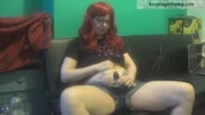 Gurgle Goddess Trapped Gas Farts!! MOV Version